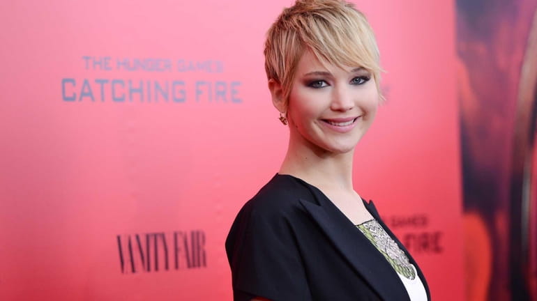 Jennifer Lawrence attends a special screening of "The Hunger Games:...