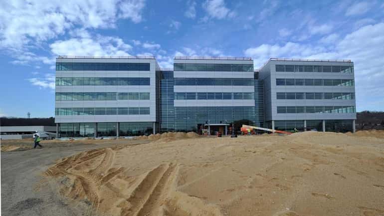 The new Canon USA headquarters building that is being built...