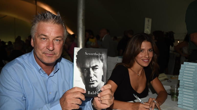 Alec Baldwin and Hilaria attends East Hamptons Library's 13th, Annual...