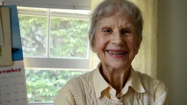 Priscilla Waltz, 90, of Sea Cliff, is co-historian of the...
