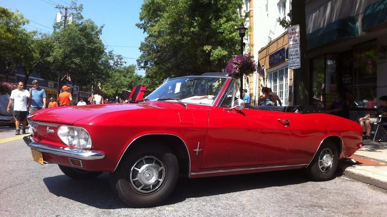 THE CAR AND ITS OWNER 1966 Corvair Monza convertible owned...