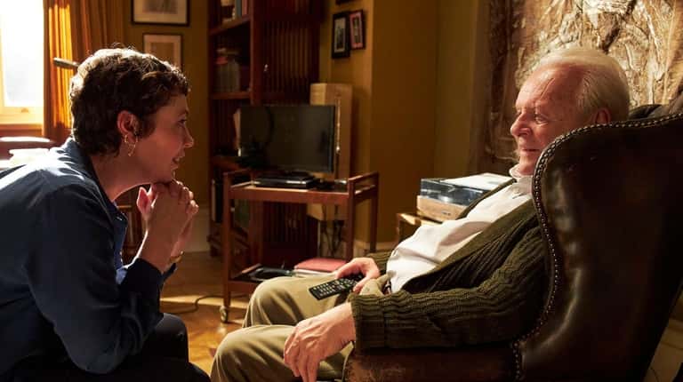 This image released by Sony Pictures Classics shows Olivia Colman,...