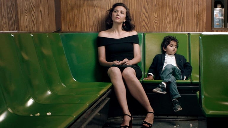  "The Kindergarten Teacher" starring Maggie Gyllenhaal (pictured, with Parker Sevak)...