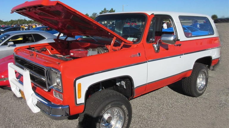 1975 GMC Jimmy SUV owned by Andrew Biondo.
