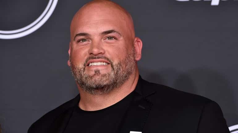 FILE - Andrew Whitworth arrives at the ESPY Awards on...