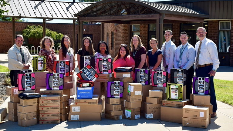 The William Floyd School District received a donation of more...