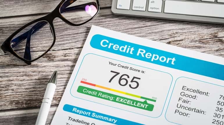 Keep your credit score high by paying bills on time...
