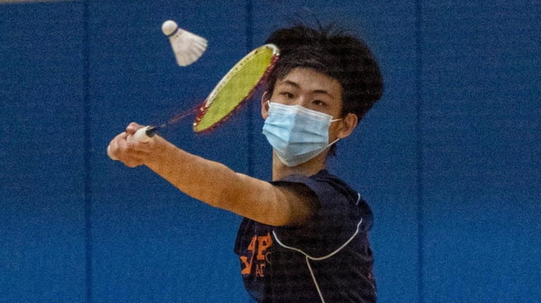 Great Neck South's Ryan Wu during the championship match against...