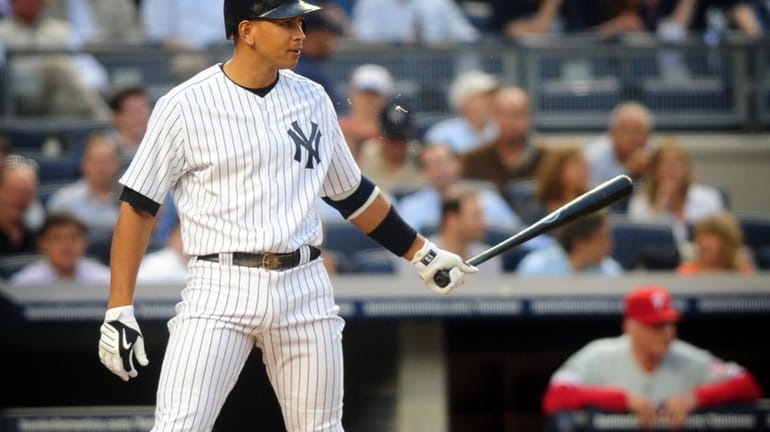 New York Yankees Alex Rodriguez returning to the DH position...