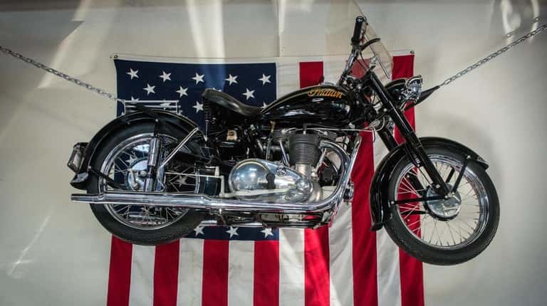 Approximately 80 motorcycles are on display at 20th Century Cycles...