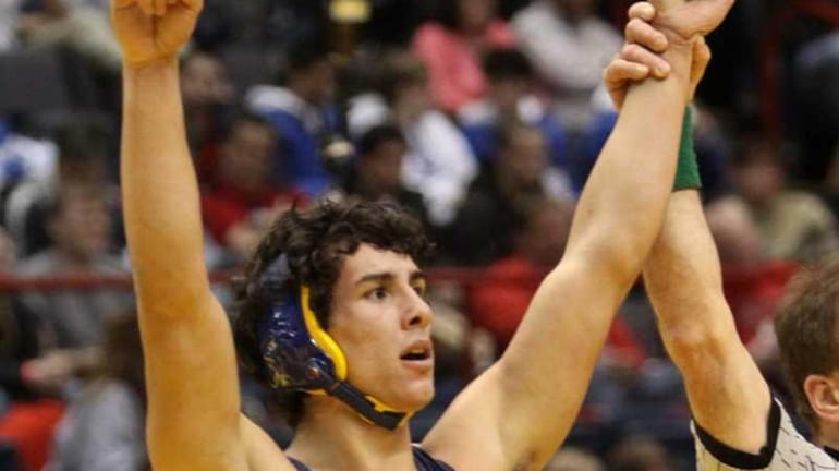 Hauppauge senior Chanse Menendez brought home a state title in...