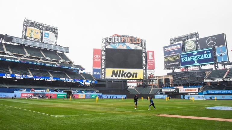 Citi Field is set up to host NYCFC for an...
