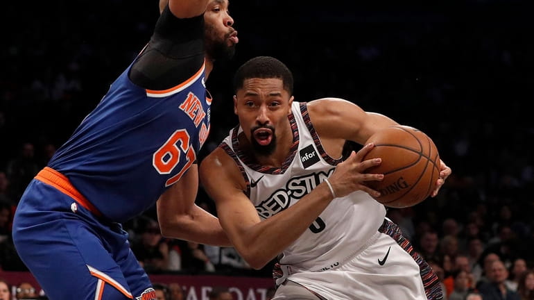 Spencer Dinwiddie has stepped up in Kyrie Irving's absence.