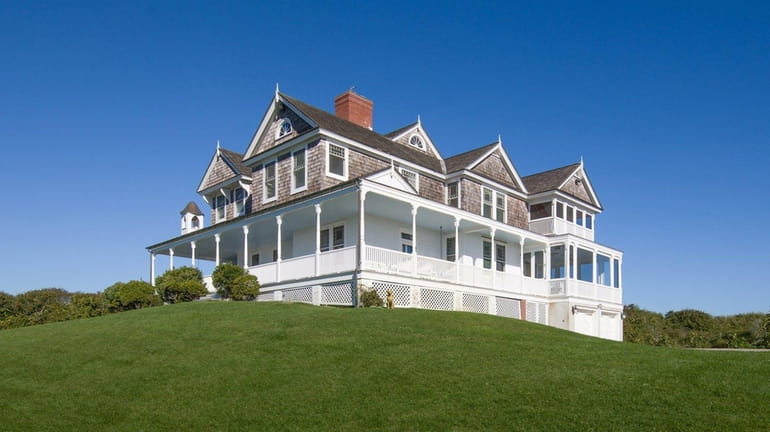 Dick Cavett's Montauk home, Tick Hall, has been listed for...