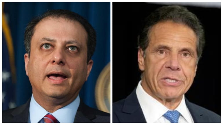 Former U.S. Attorney for the Southern District Preet Bharara and...