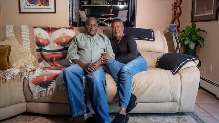 Simon and Deanna Marshall of Wheatley Heights were forced into unexpected...