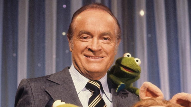 Bob Hope was joined by Muppets Kermit the Frog and...
