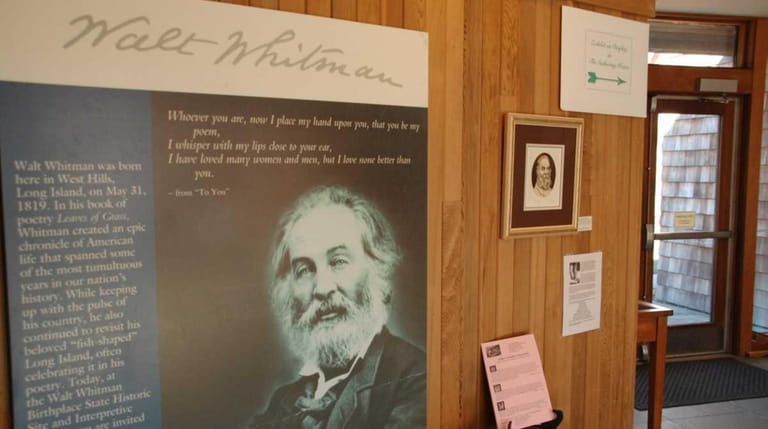 The Walt Whitman Birthplace, seen in February 2012, has more than...