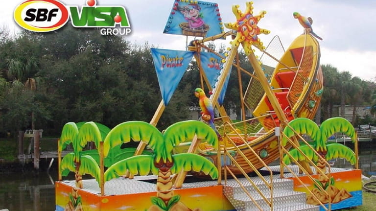 The Jr. Pirate Ship will be a new ride at...