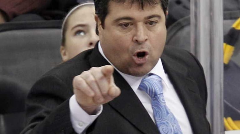 Islanders coach Jack Capuano hopes he can remove the "interim"...