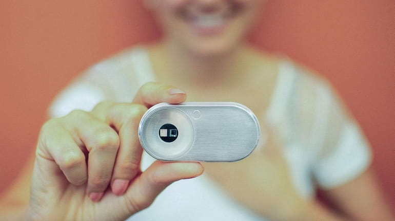 MOCAheart, which pairs with an app, keeps track of your...