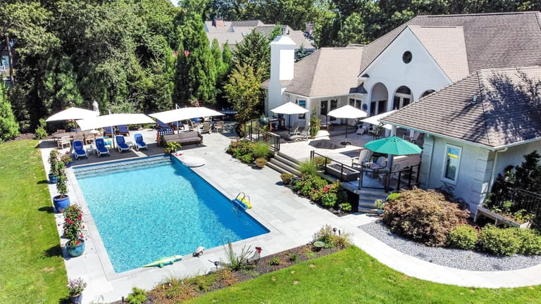 This $3,799,000 home has a 20-by-40-foot heated saltwater pool.