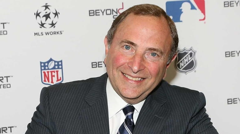 NHL Commissioner Gary Bettman renews the league's commitment to Beyond...
