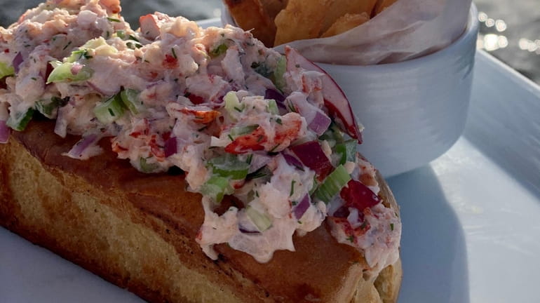 The lobster roll is just one of many items available...
