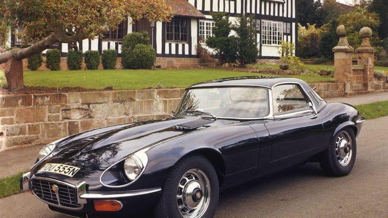 The Jaguar XK-E was first introduced in 1961.