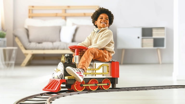 Ride-On Railway, for ages 3 and older; $125; by FAO Schwarz.