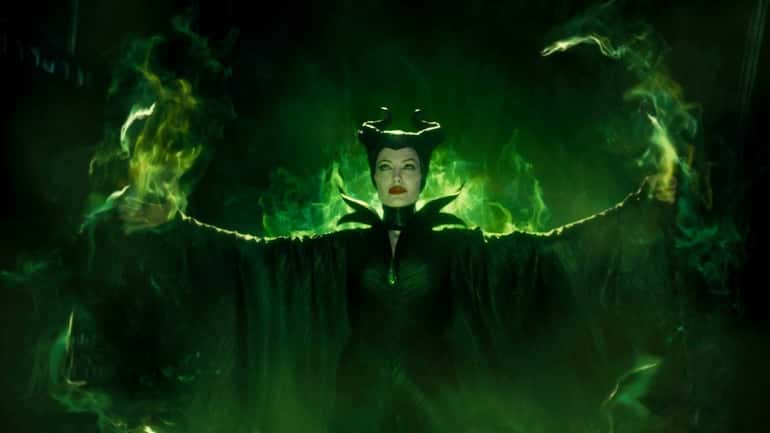 Maleficent (Angelina Jolie) in Disney's "Maleficent" directed by Robert Stromberg.