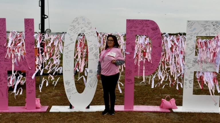 The "fence of hope" from the American Cancer Society's "Making...