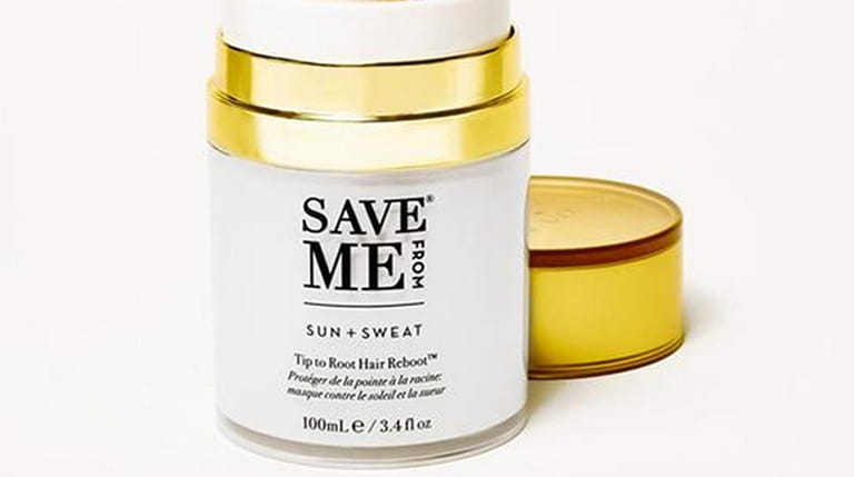 Save Me from Sun + Sweat is a "hair reboot" product...