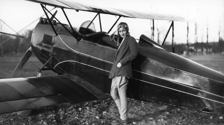 Nancy Love trained or flew into Roosevelt Field, which was...