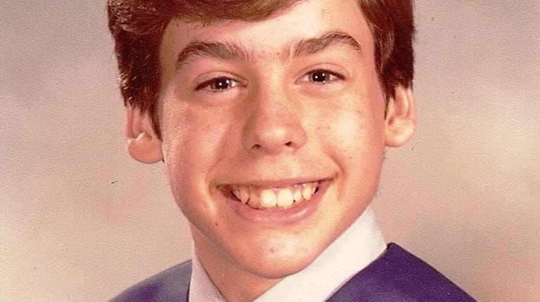 David McGuire, in his 1980 grammar school graduation photo from...