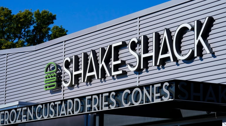 Shake Shack restaurant is seen in Plymouth Meeting, Pa., Wednesday,...