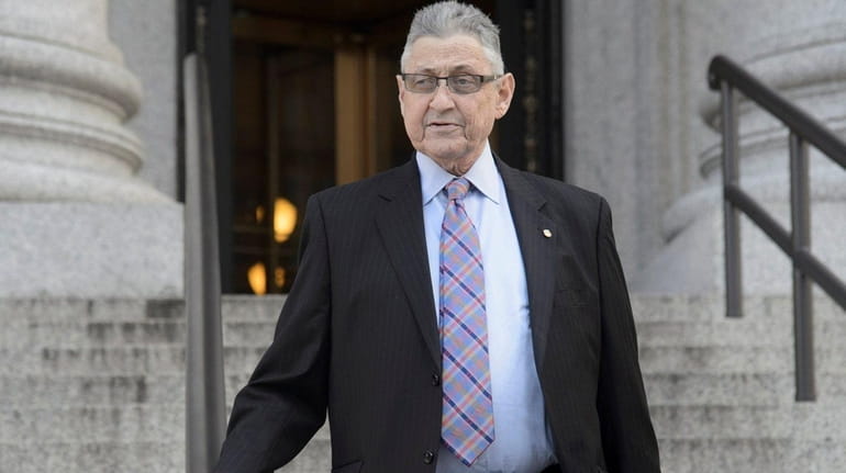 Former New York State Assembly Speaker Sheldon Silver exits federal...