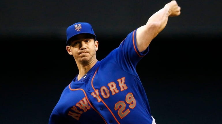 Mets starter Tommy Milone gave up five runs, six hits...