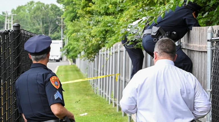 Suffolk County police probe scene where a man was found seriously...