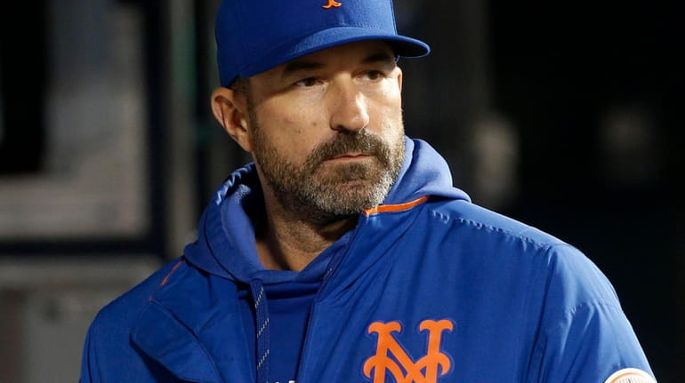 Mickey Callaway looks on at Citi Field on Friday, Sep....