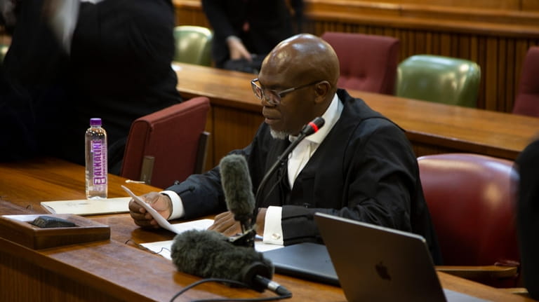 National Prosecuting Authoritie's Adv. Machos Gwala in the High Court...