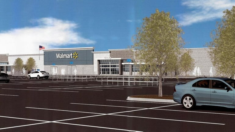 Walmart is seeking approval from Babylon Town to expand its...