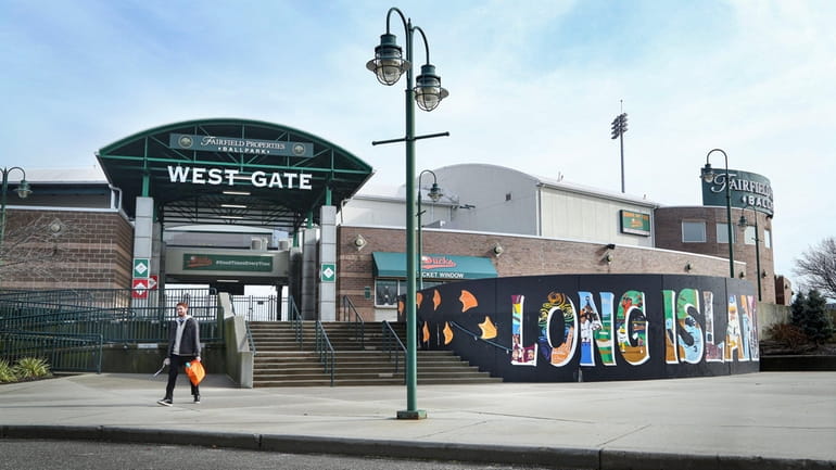 The Long Island Ducks draw fans to their home base at...