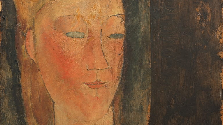 Amedeo Modigliani's "Portrait of a Girl," which once belonged to...