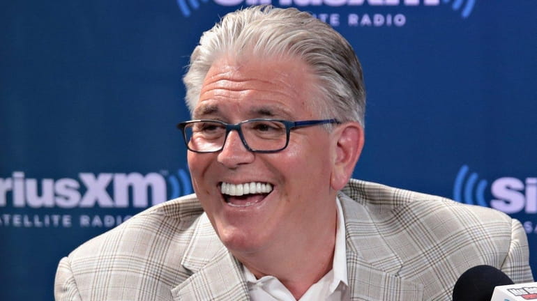 Mike Francesa during a 'Mike and the Mad Dog' SiriusXM...