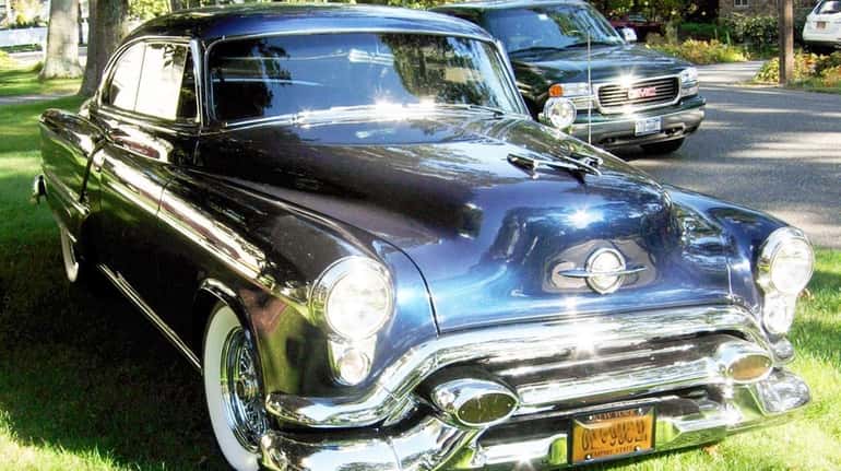 This 1953 Oldsmobile 98 Holiday coupe owned by Clyde and...