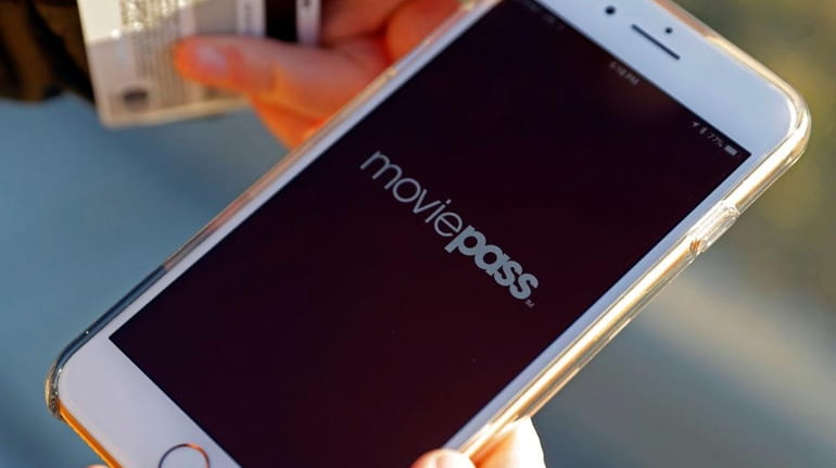 Cassie Langdon launches the MoviePass app to see what's playing...