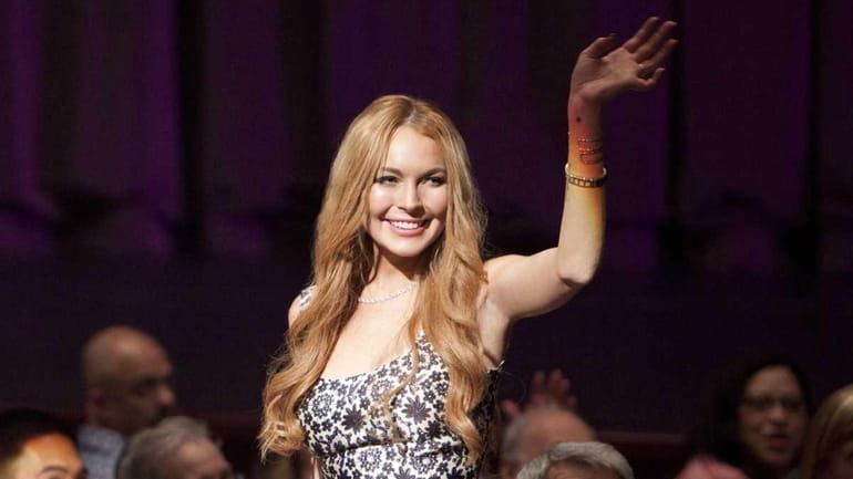 Lindsay Lohan starred as herself on the May 15, 2012,...