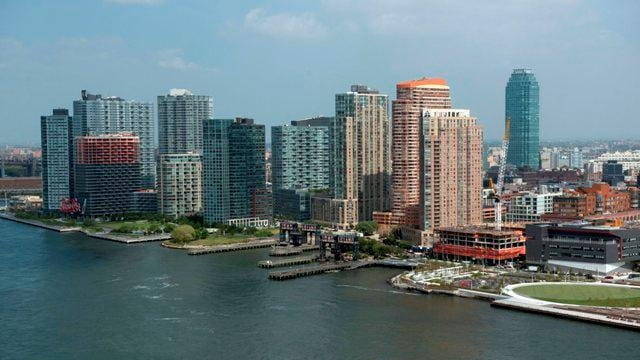 Long Island City is one of the commercial districts in...