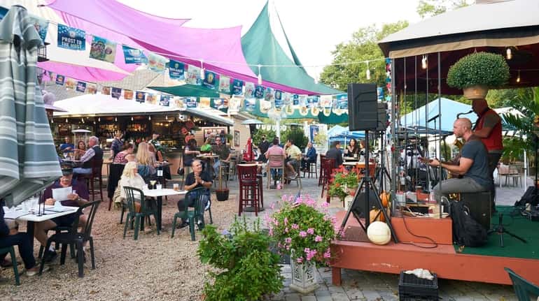 Catch live music this summer at the Garden Grill in...